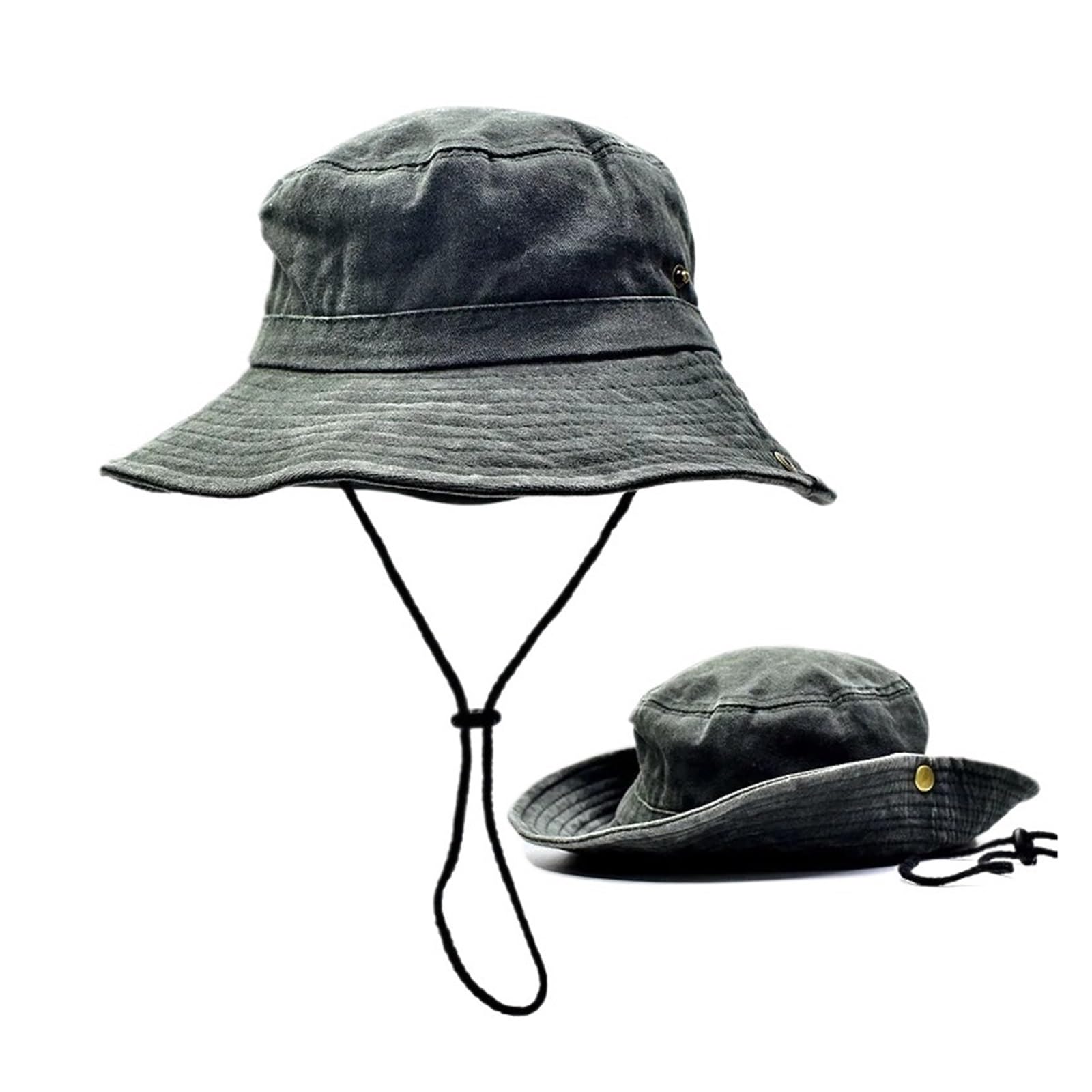 Cappello da Pescatore Cappelli da Pescatore in Cotone Lavato | Cappello primavera estate Cappello da pesca da caccia Cappello da sole Cappello da sole all'aperto