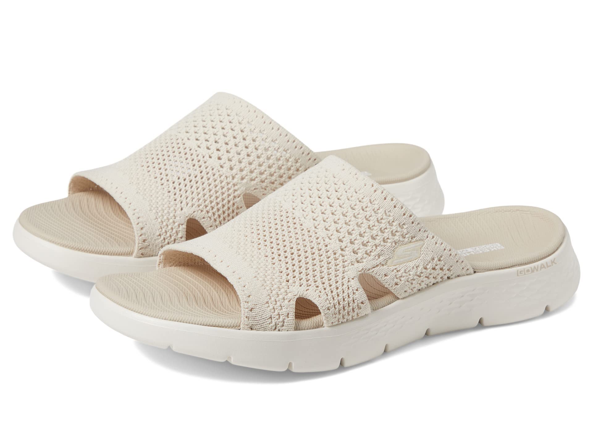Skechers Go Walk Flex Sandal - Elation 141425-NAT, Women slides, Beige, 36 EU