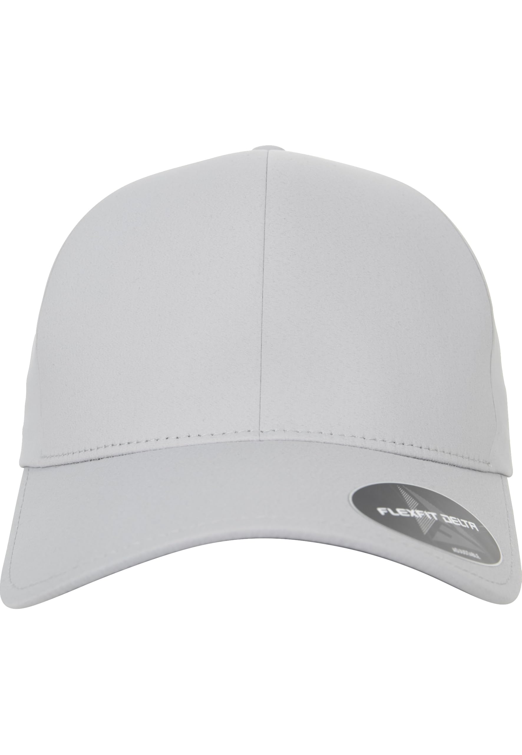 Flexfit Delta Adjustable Cap, Silver, one Size