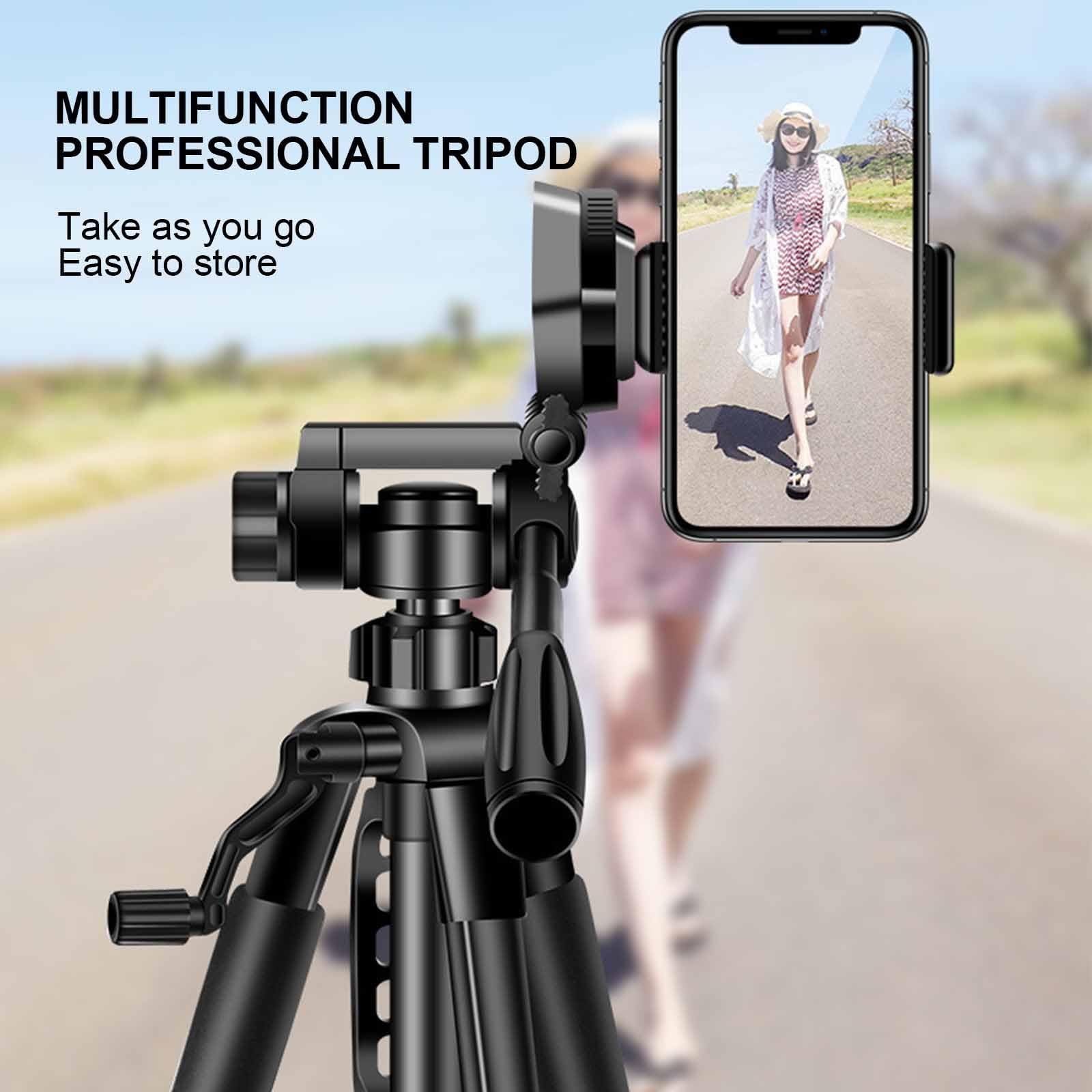 Trípode profesional resistente para cámaras DSLR, prismáticos y telescopios, diseño compacto de viaje para fotógrafos y entusiastas del aire libre