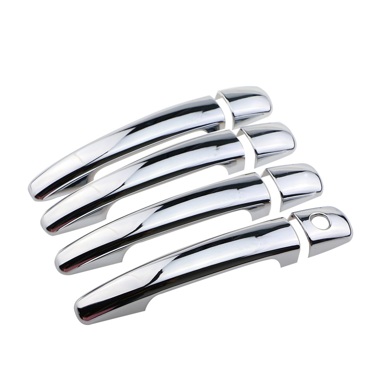 pour Peugeot 3008 2008 2009 2010 2011 2012-2016 Couvercle De Poignée De Porte Chromé Accessoires De Voiture Ensemble D'autocollants De Garniture