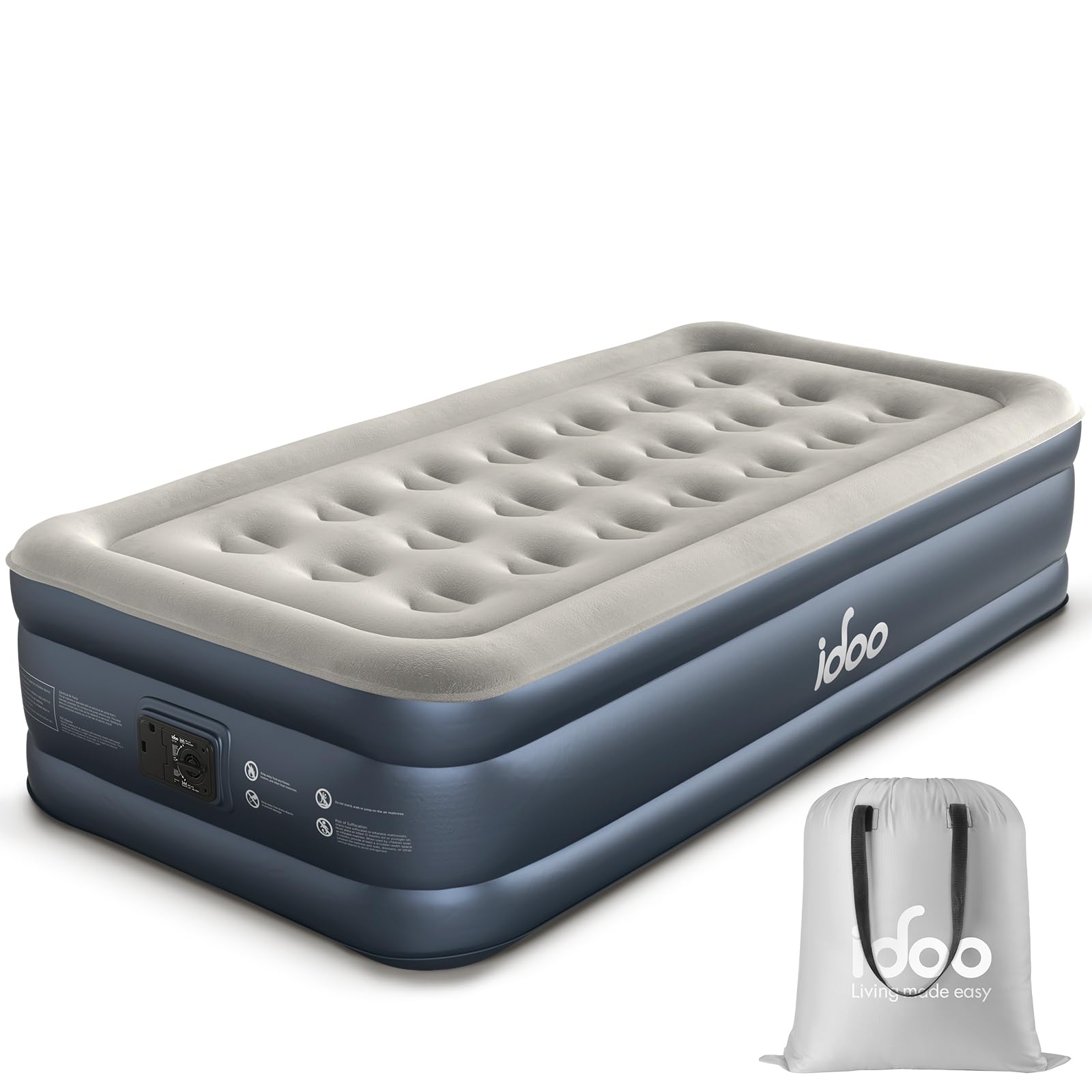 【新品未使用】iDOO 電動エアーベッド シングル 収納バッグ付 Amazon.co.jp: iDOO エアーベッド 空気ベッド シングル 電動ポンプ内蔵