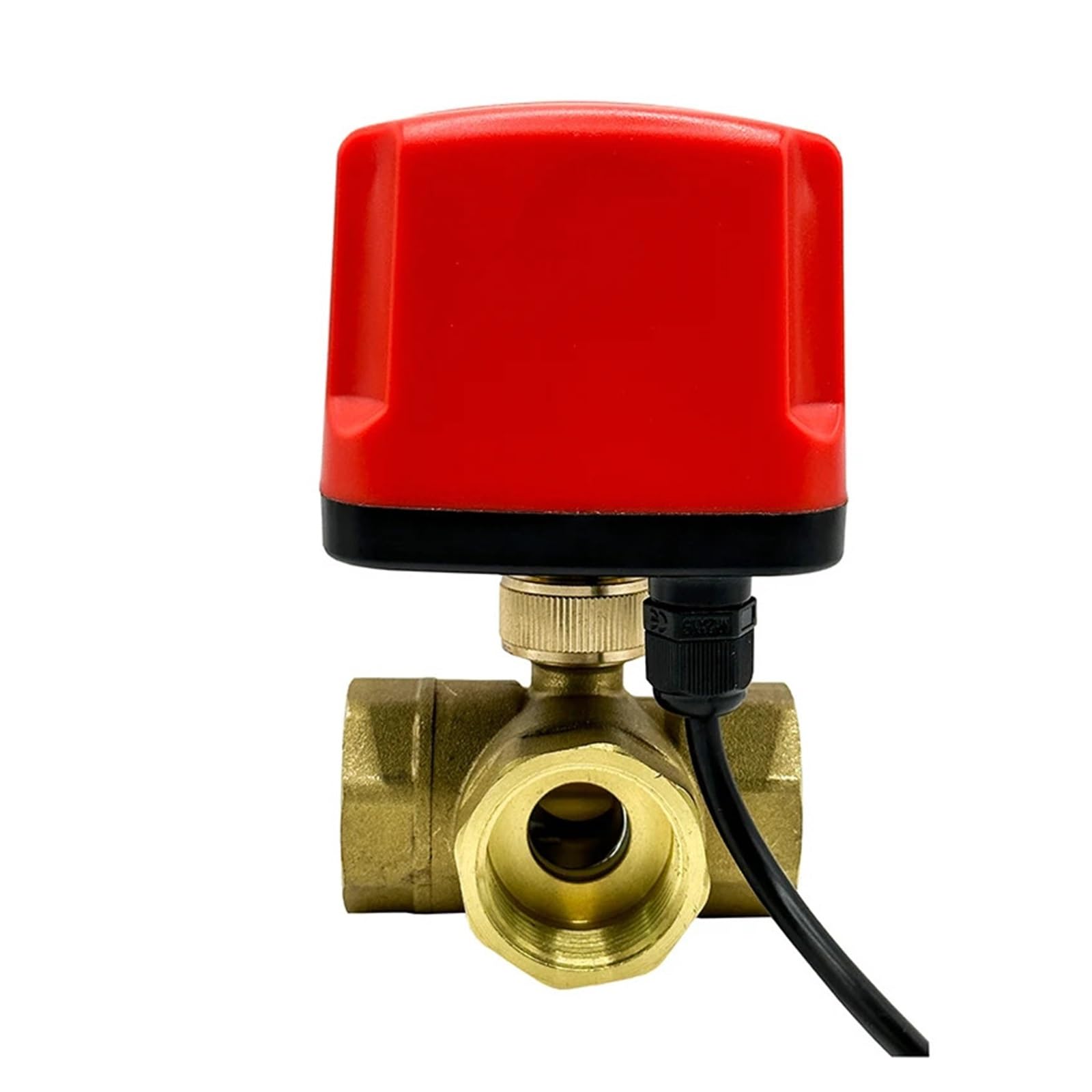 MXXDMOPD 1“ 3 Way Waterproof Motorized Ball Brass Three Line Or Two(T TYPE-220VAC-CR02)