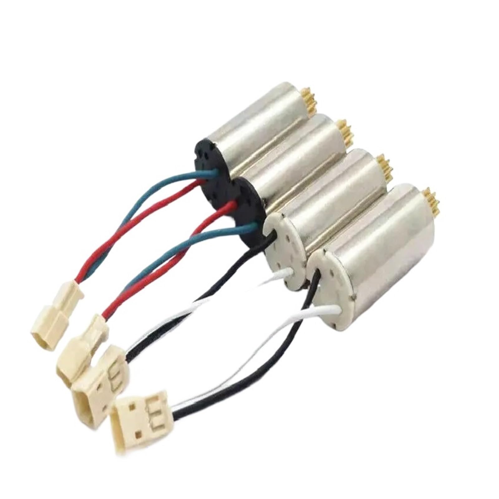 HJNAOKGWHQ 4PCS 10mm*20mm CW CCW Coreless electronic starter with 9T Teeth DC 3.7V 40000RPM High Speed Low Noise RC Drone Engine