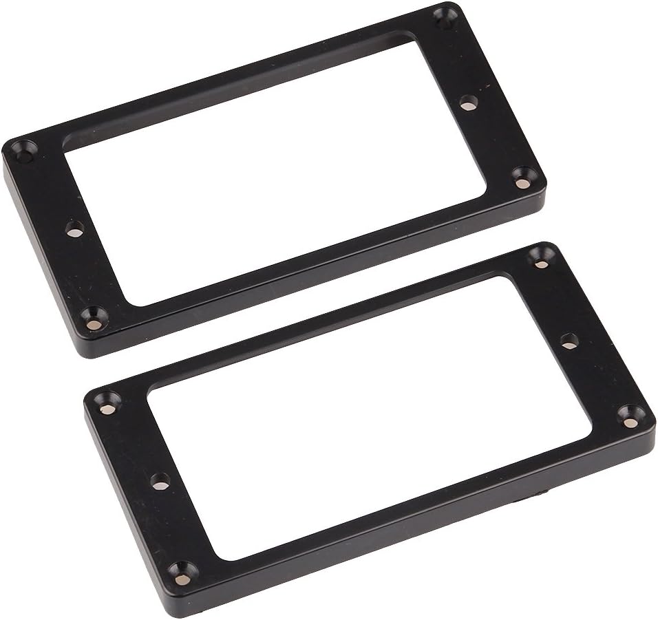 Generic Flat Humbucker Pickup Ring For LP SG Guitar Electric Black - Image 4