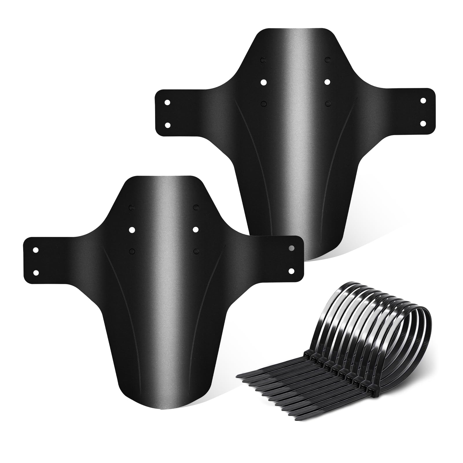 FETESNICE MTB Mudguard für Hinten und Vorne， Fahrrad Schutzbleche Mountainbike 29 Zoll - Universal Sport Mountainbike Spritzschutz für Dein Mountainbike (XIAO-DNB-2MS)
