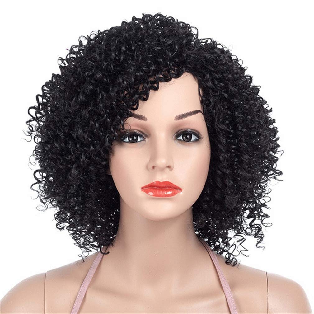 Perruque Lace Front Cheveux Bouclés Crépus Naturels Brésiliens