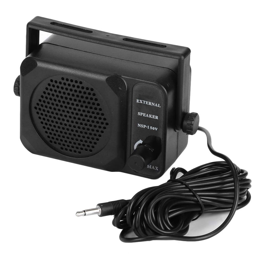 Autoradio Mini Haut-Parleur Externe Radio bidirectionnelle CB HF VHF Émetteur-récepteur UHF Accessoire de Voiture NSP-150V