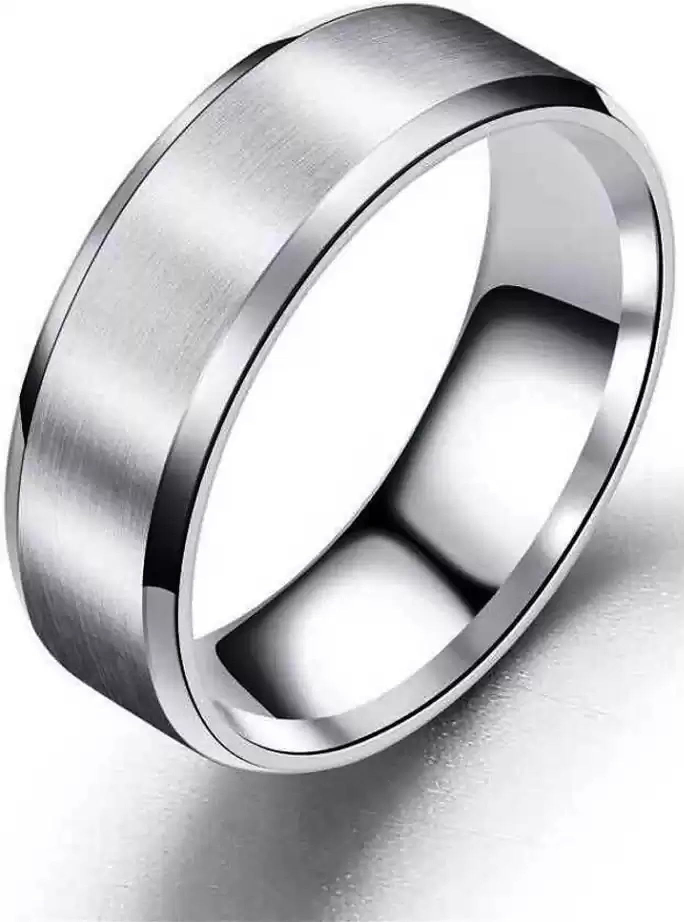 Women Silver Plain Ring (IR721) B_IC - Silver Plain Ring (Size-19)_IR721-image-35