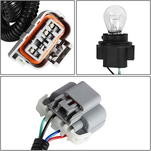 Miniatura 5 de DNA MOTORING TL-ZTL-005-BKSM - Par de luces traseras compatibles con Silverado Sierra 150007-14 Silverado Sierra 2500HD 3500, rojo