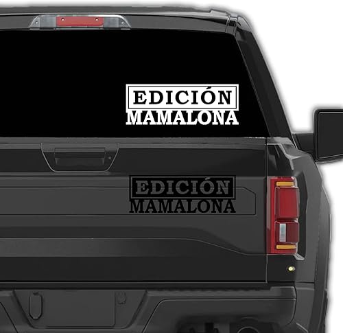 La Mamalona Edición - Calcomanía de vinilo para tu camión, calcomanía para Troca o Carro Mamalona Edition (6 pulgadas, blanco español) La Mamalona Edición - Calcomanía de vinilo para tu camión, calcomanía para Troca o Carro Mamalona Edition (6 pulgadas, blanco español)