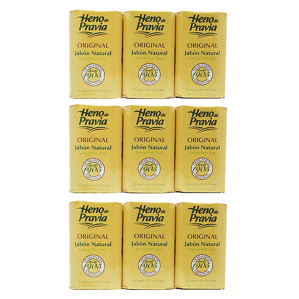 Heno de Pravia Natural Bath Soap 9