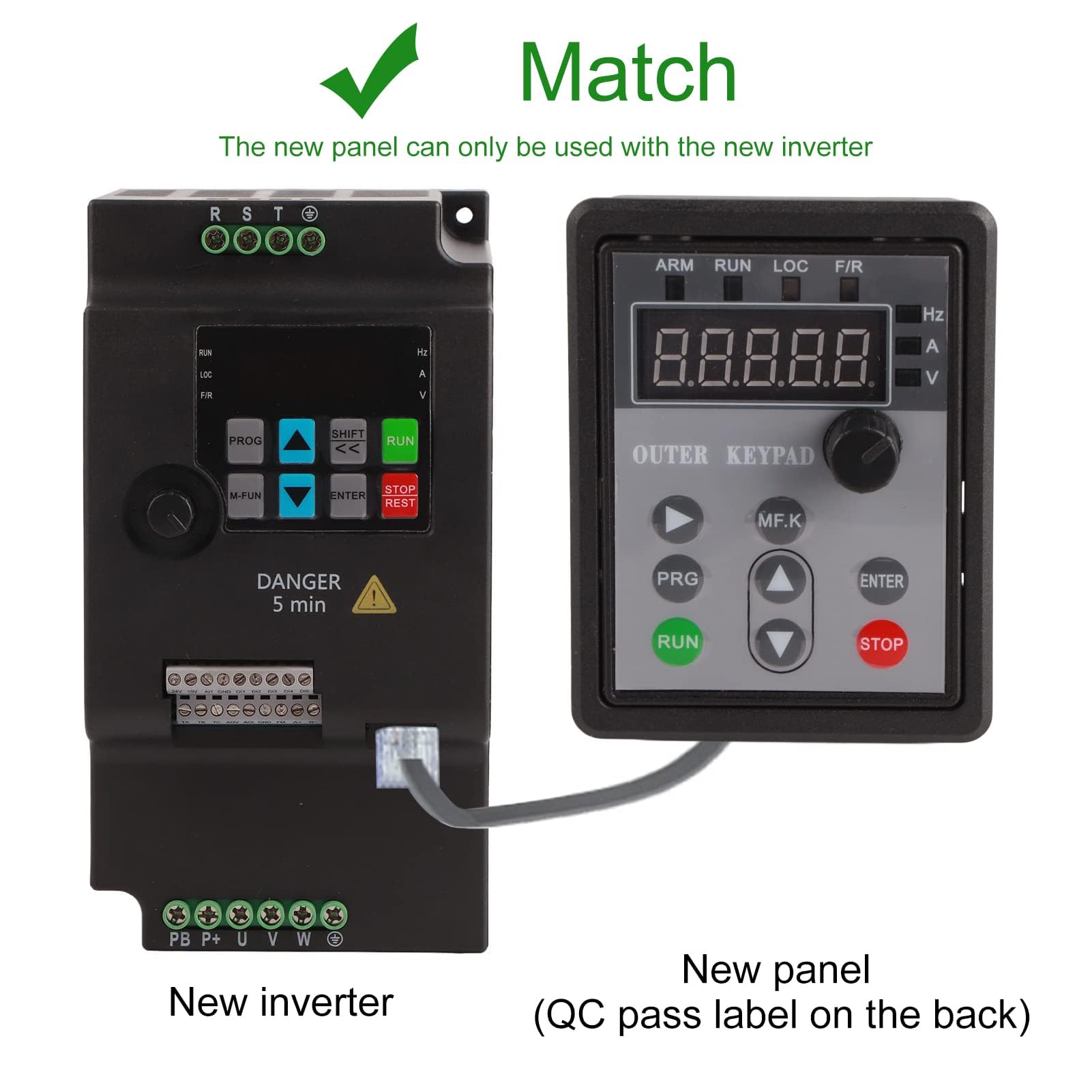 380 V 2.2kw Mini VFD Frequenzumrichter 3 phasen-Wechselstrom Wechselrichter für 3 phasen Drehstrommotoren SKI780