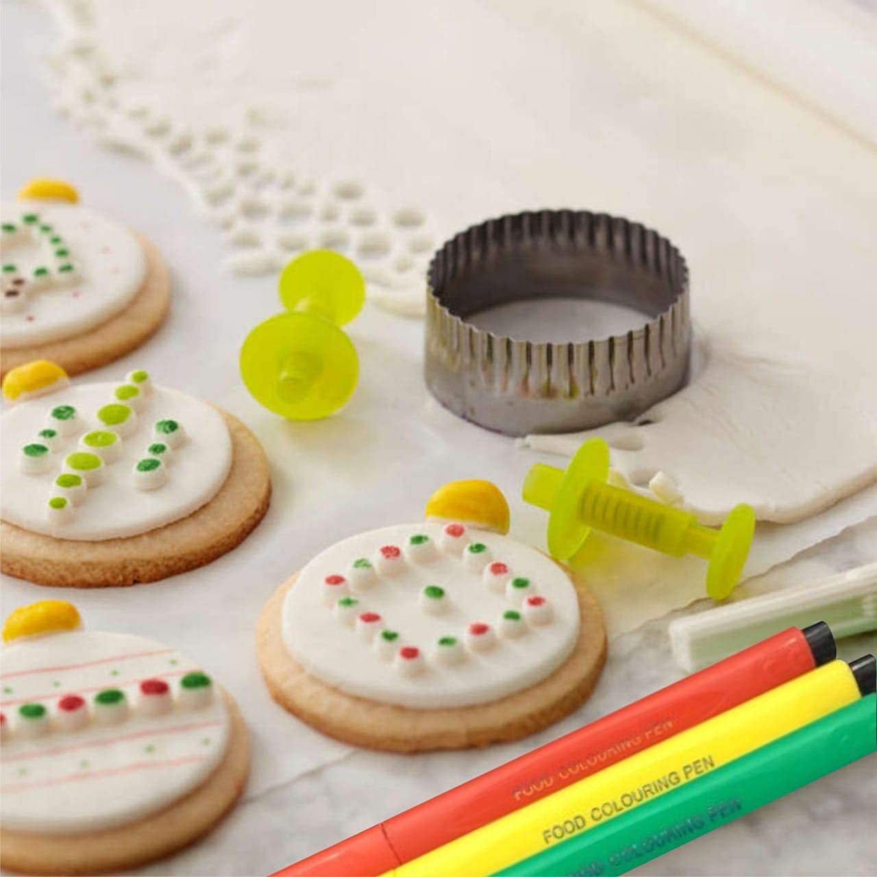 Noble Foods Cake Decorating Markers - Set of 5 -3