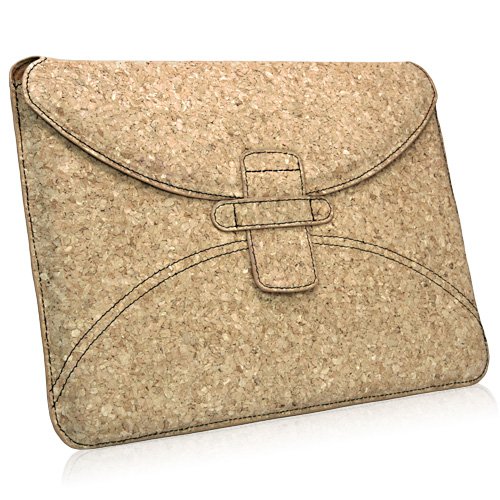 BoxWave Case Compatible with Lilliput A8 - Quorky Pouch, Durable, Lightweight Cork Envelope Sleeve Cover