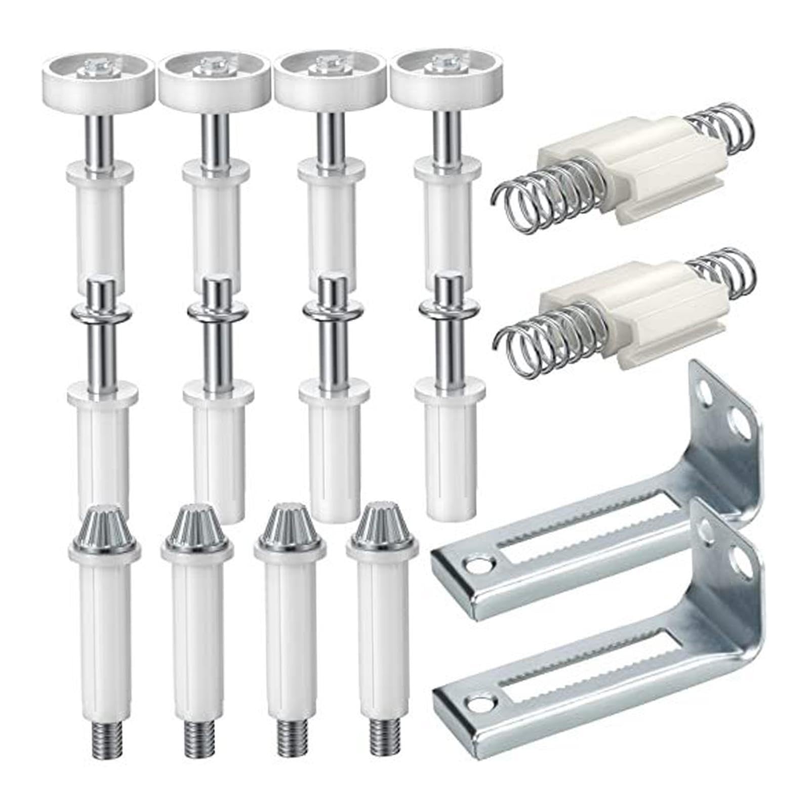 QIXCXAZ Durable Sliding Barn Door Hardware Connecting Adaptor Sustainable High Performance Essential Bifold Door Hardware Solutions Replacement Kits for 1 in