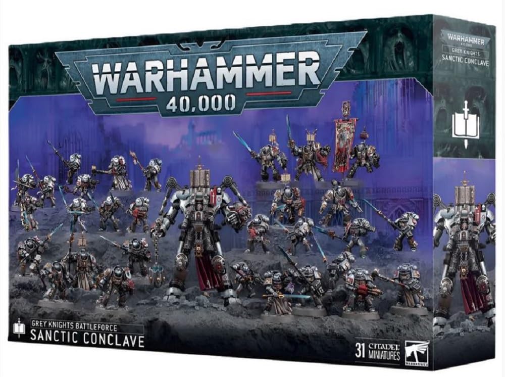 Warhammer 40K Grey Knights Sanctic Conclave Battleforce Box Set