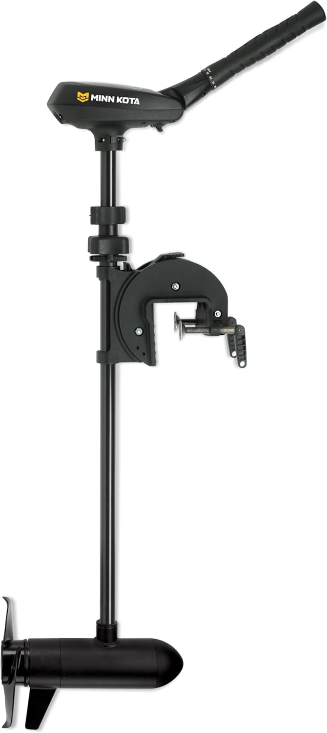 Minn Kota Traxxis Transom-Mount Electric Trolling Motor – 55 Lb. Thrust, 36 in. Shaft, Freshwater