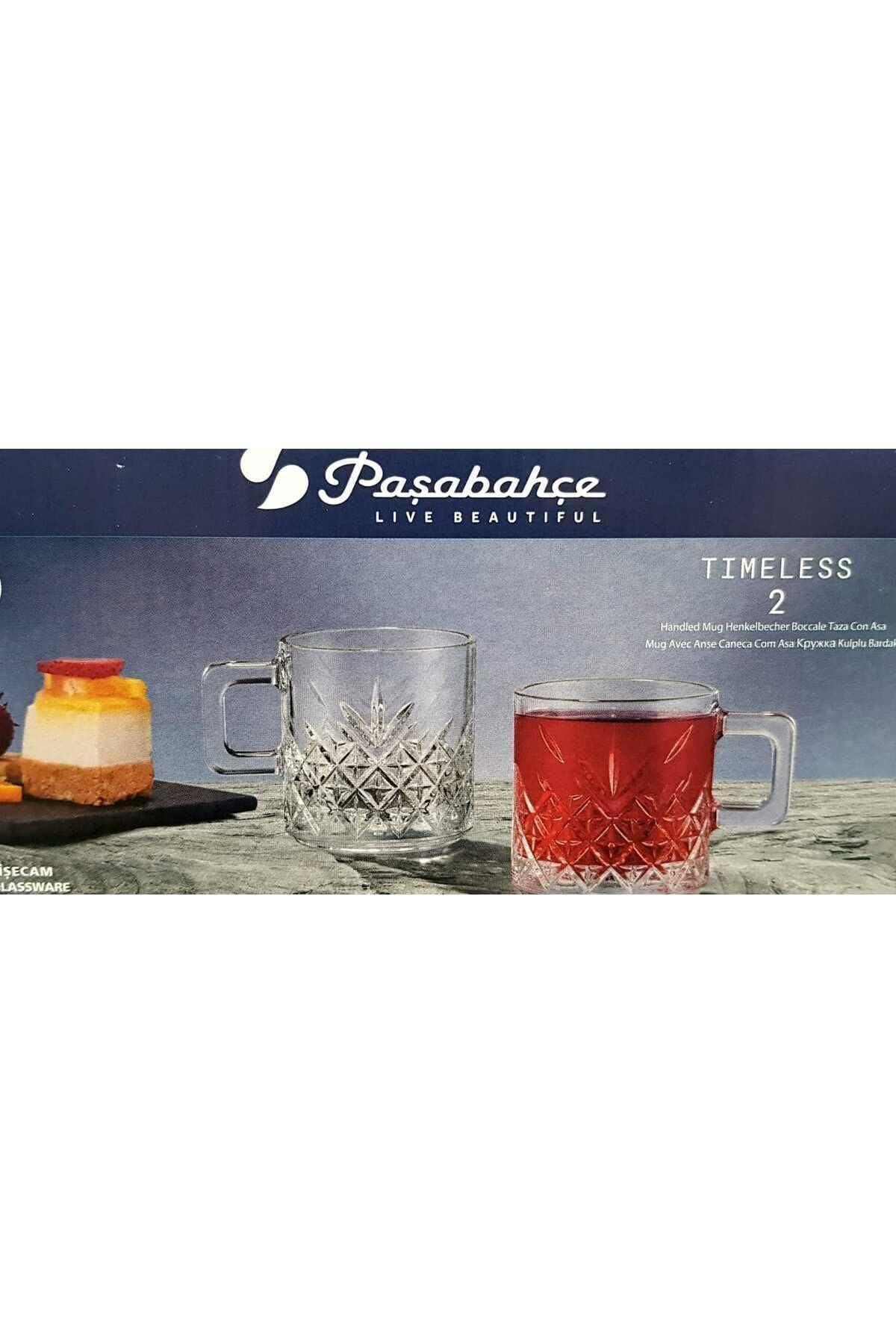 Pasabahce PAŞABAHÇE 55452 TİMELESS KULPLU BARDAK 195 CC 2Lİ 8693357593558-06