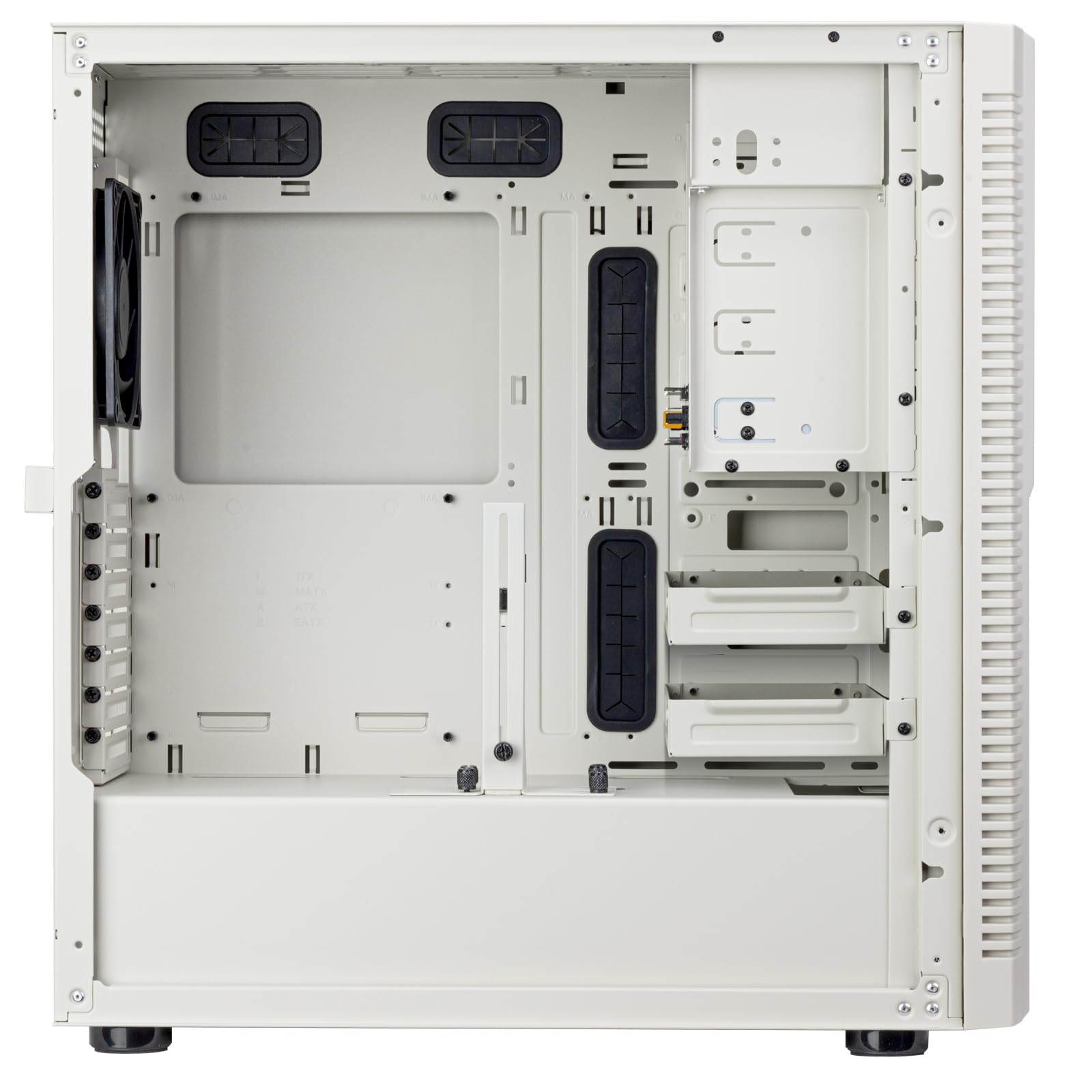 Silverstone FLP02 - Chasis Tipo Torre Inspirado en lo Retro, con Soporte de refrigeración y expansión de Alto Rendimiento, SST-FLP02W