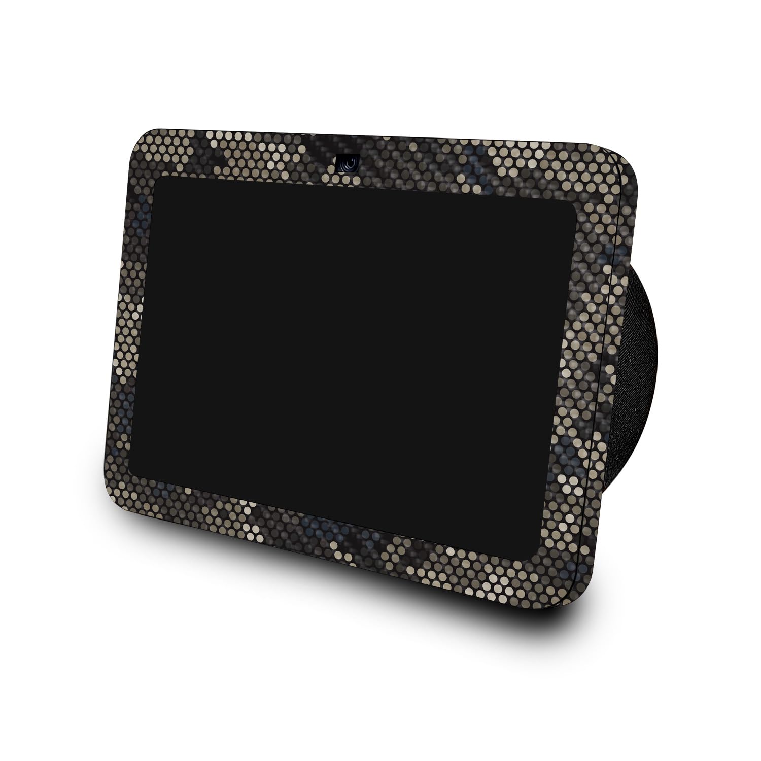 Carbon Fiber Skin Compatible with Amazon Echo Show 8 (3rd Gen, 2023) - Camo Dots - Premium 3M Vinyl Protective Wrap Decal Cover - Easy to Apply | Crafted in The USA by MightySkins