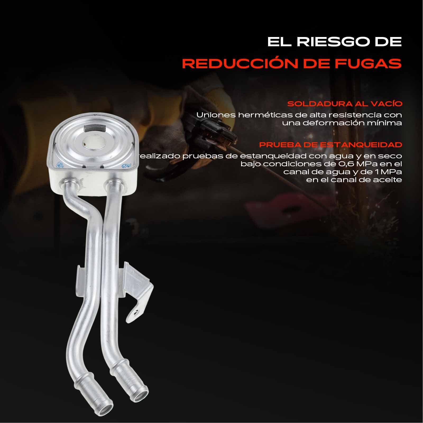 Frankberg Enfriador de aceite 49870251 | Compatible con: Saxo S0 S1,106 II 1A 1C