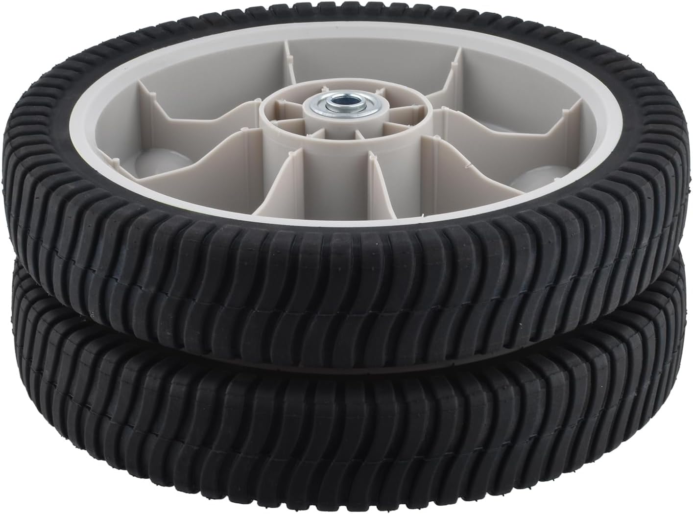 2pcs Rear Wheel Replacement for MTD Troy- Bilt 734-04019 734-04127 12 X 2.125 S-Wave Lawn Mower