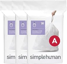 Simplehuman Kitchen Drawstring Gallons 90 Count