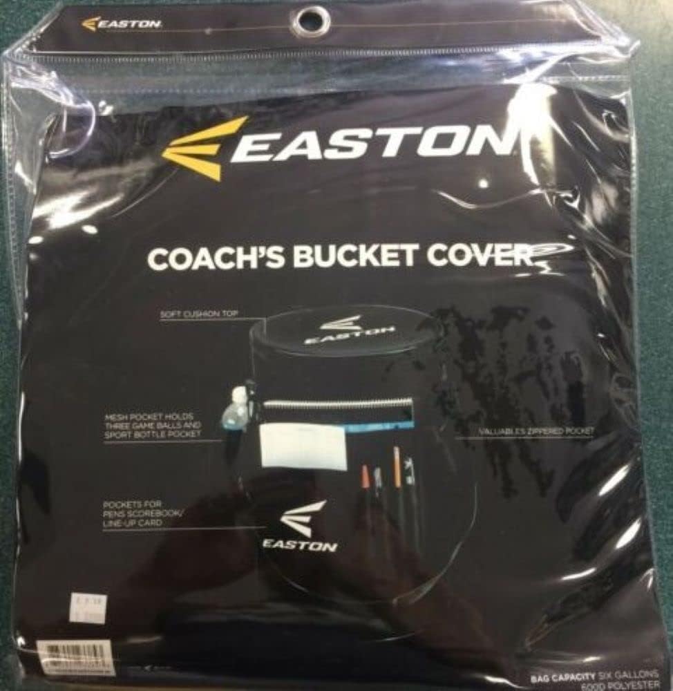 Easton | Coaches Bucket Organizer | Slip Over Cover | Baseball/Softball | 5 Gallon & 6 Gallon Options
