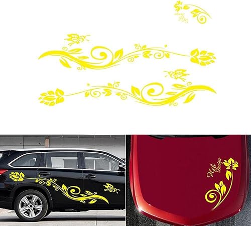 Miniatura 7 de Calcomanías universales para automóvil, calcomanías de vinilo para el lado del automóvil, calcomanías para capó del automóvil, calcomanías gráficas
