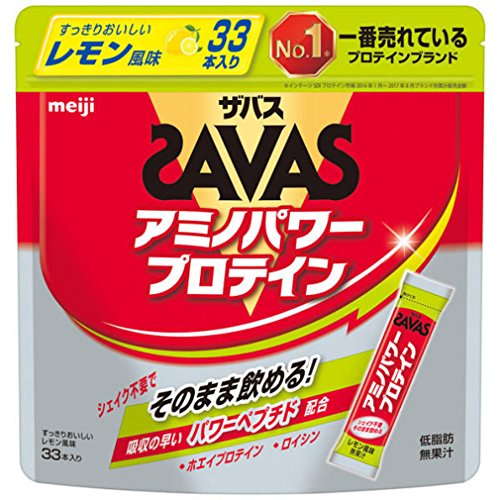 ザバス アミノパワープロテイン レモン風味 4.2g×33本