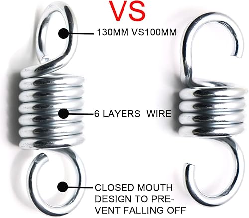 Miniatura 7 de Muelle resistente para sacos de boxeo pesados, silla colgante, hamacas, columpio, trapecio, yoga