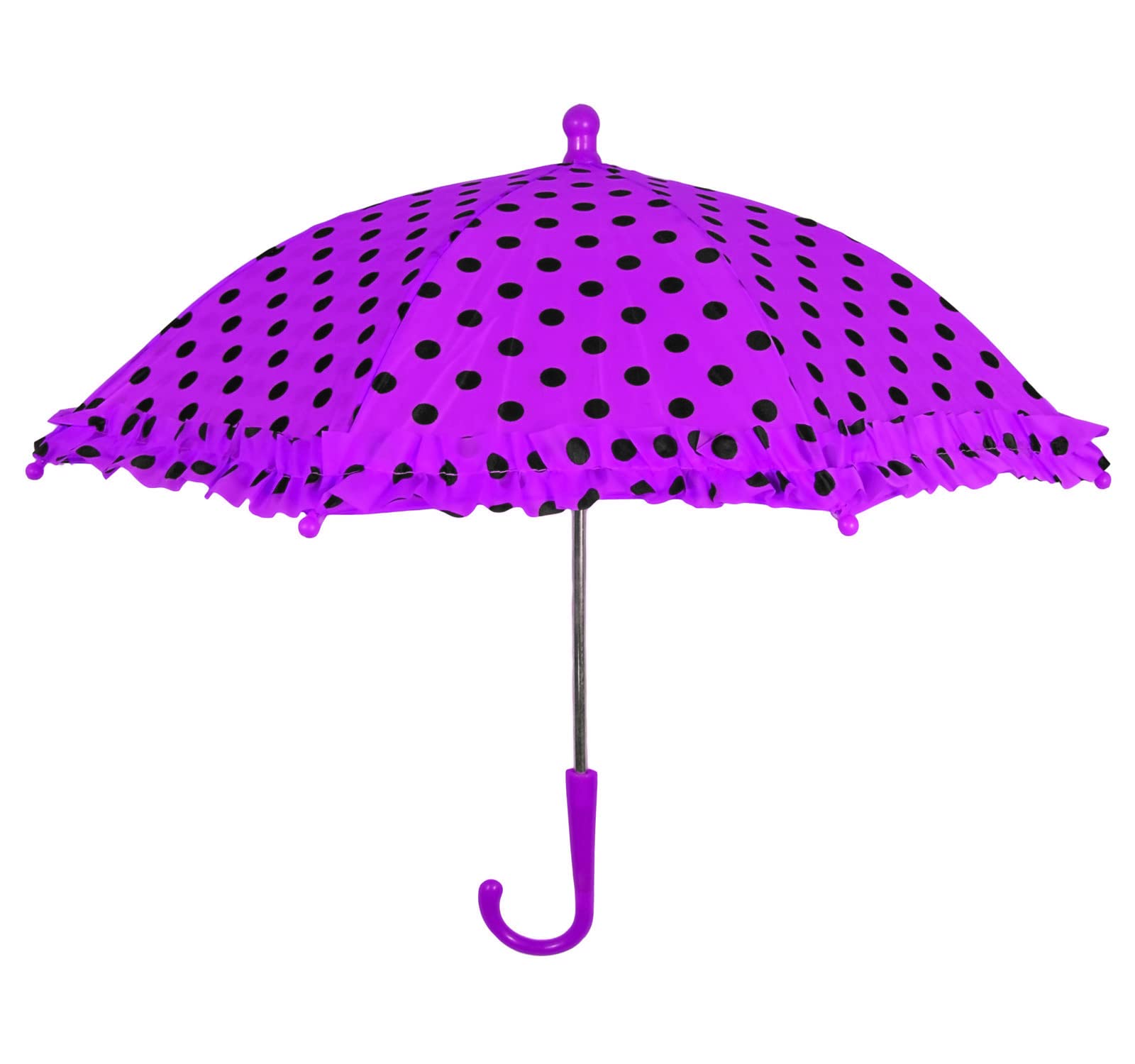 Dotted Design Small Umbrella for Kids Below 2.5 Years (Color May Variable)