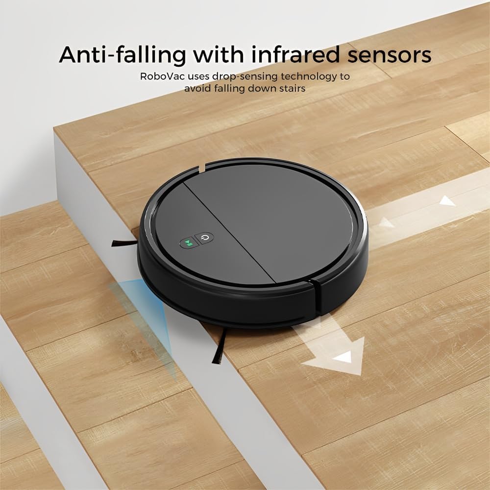Life KRV306 Robot Vacuum Cleaner with anti-falling infrared sensors