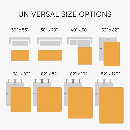 Miniatura 5 de Luciphia Funda de sofá 100% impermeable para perros, antideslizante, protector de sofá para mascotas, tapete de sofá, cachorro y gato, con parte