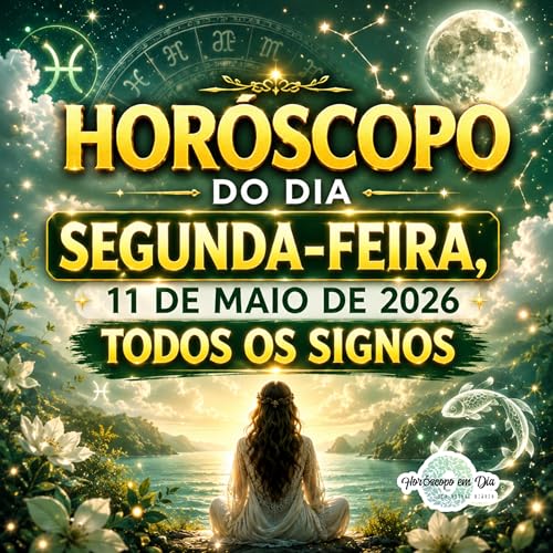 Hor&oacute;scopo do Dia, Segunda-feira, 11 de Maio de 2026. Todos os signos.