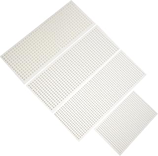 4 Sheets DIY Pearl Face Stickers Eyebrow Pearl Stickers Unique Patterns for Eyes Face Body Wedding Decor - Buy now