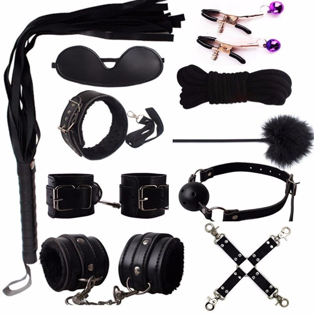 LilituShop 10 Parçadan Oluşan Mükemmel Fetiş Koleksiyon Set BDMF004