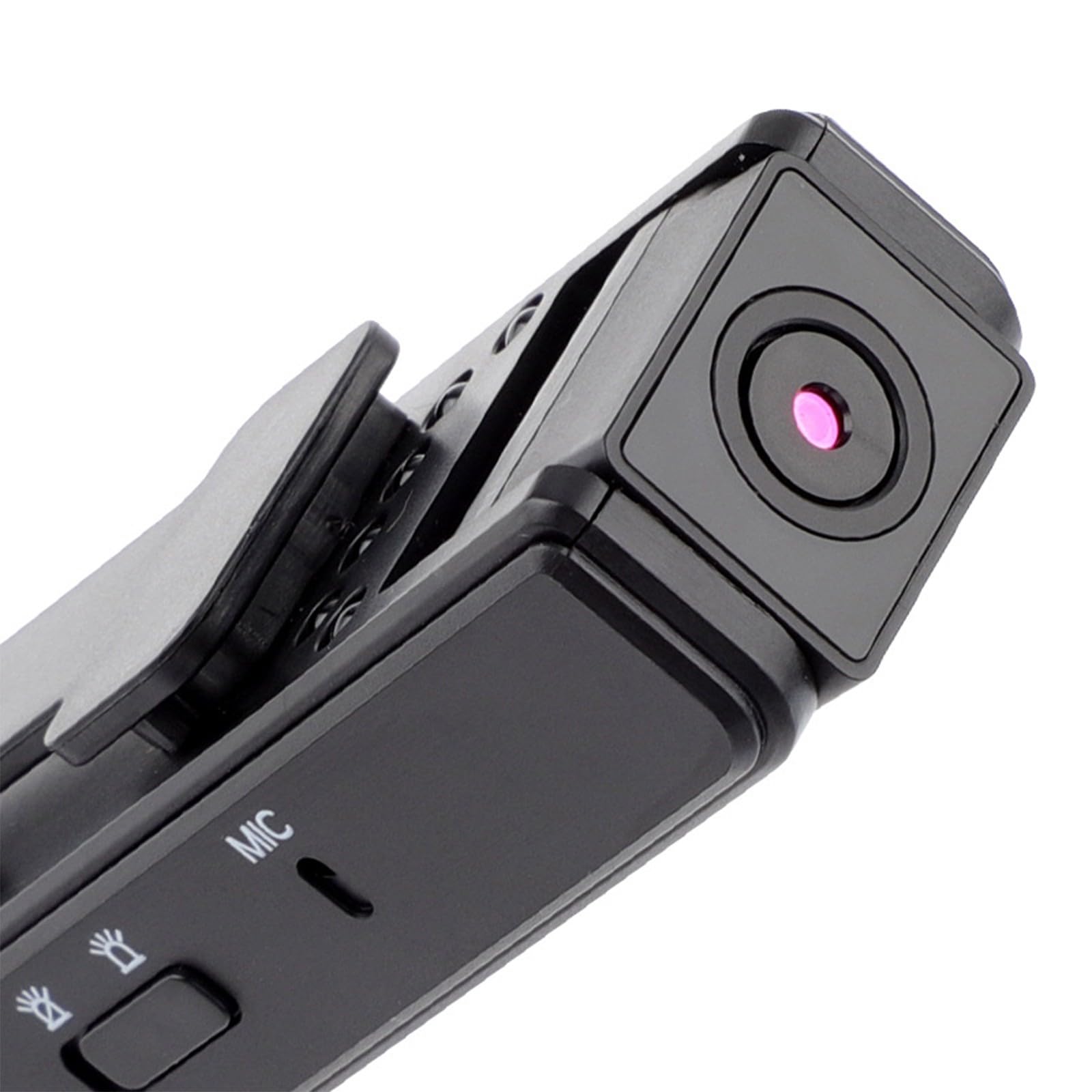 Action camera ad alta risoluzione 1080p con attacco per evidenziare visione notturna e registrazione del ciclo, per sport all'aperto e uso professionale, conferenze, sport all'aria aperta, viaggi, uso