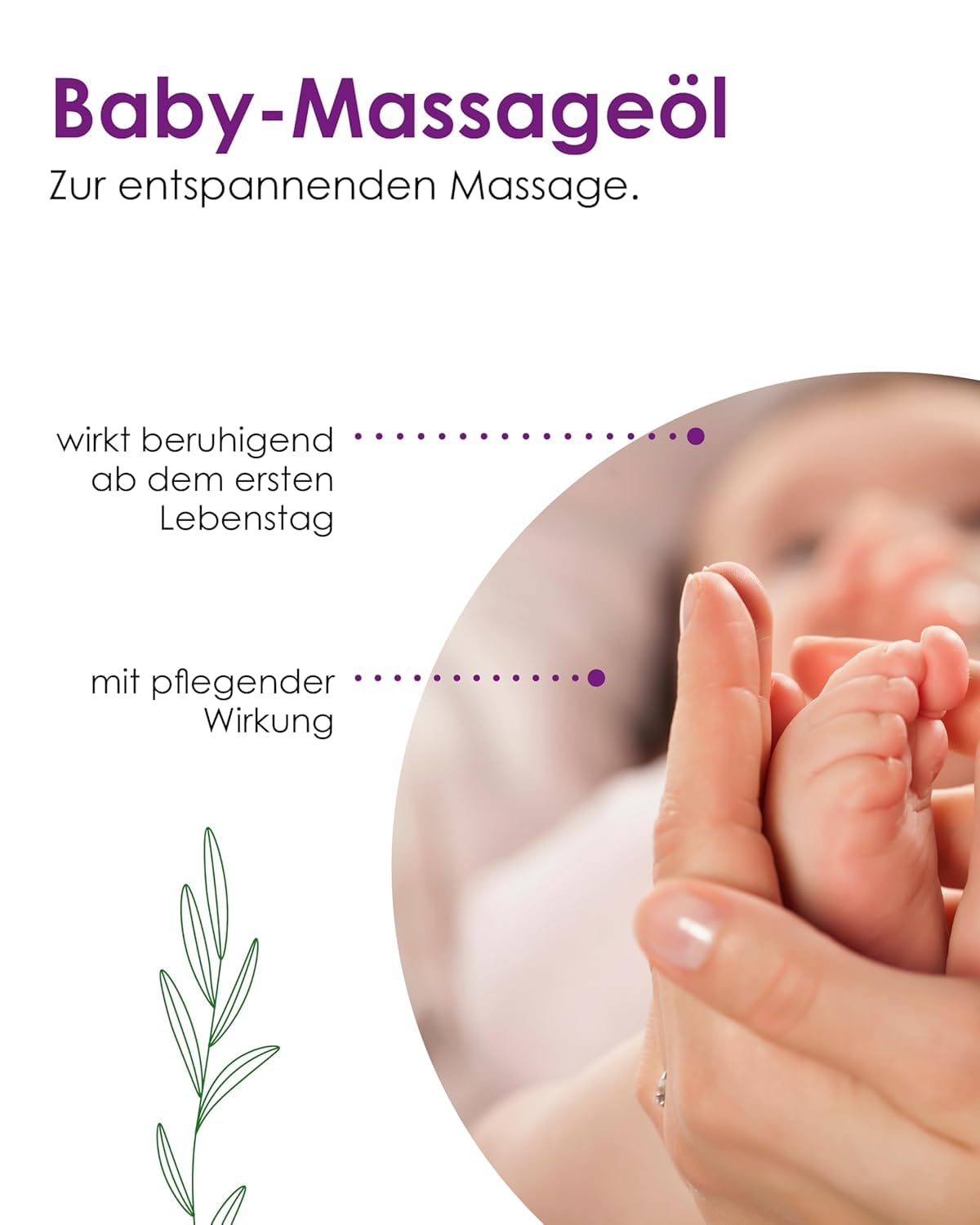 Die Aromaölmanufaktur Baby Massage Oil 10 ml Sample Size - Image 3