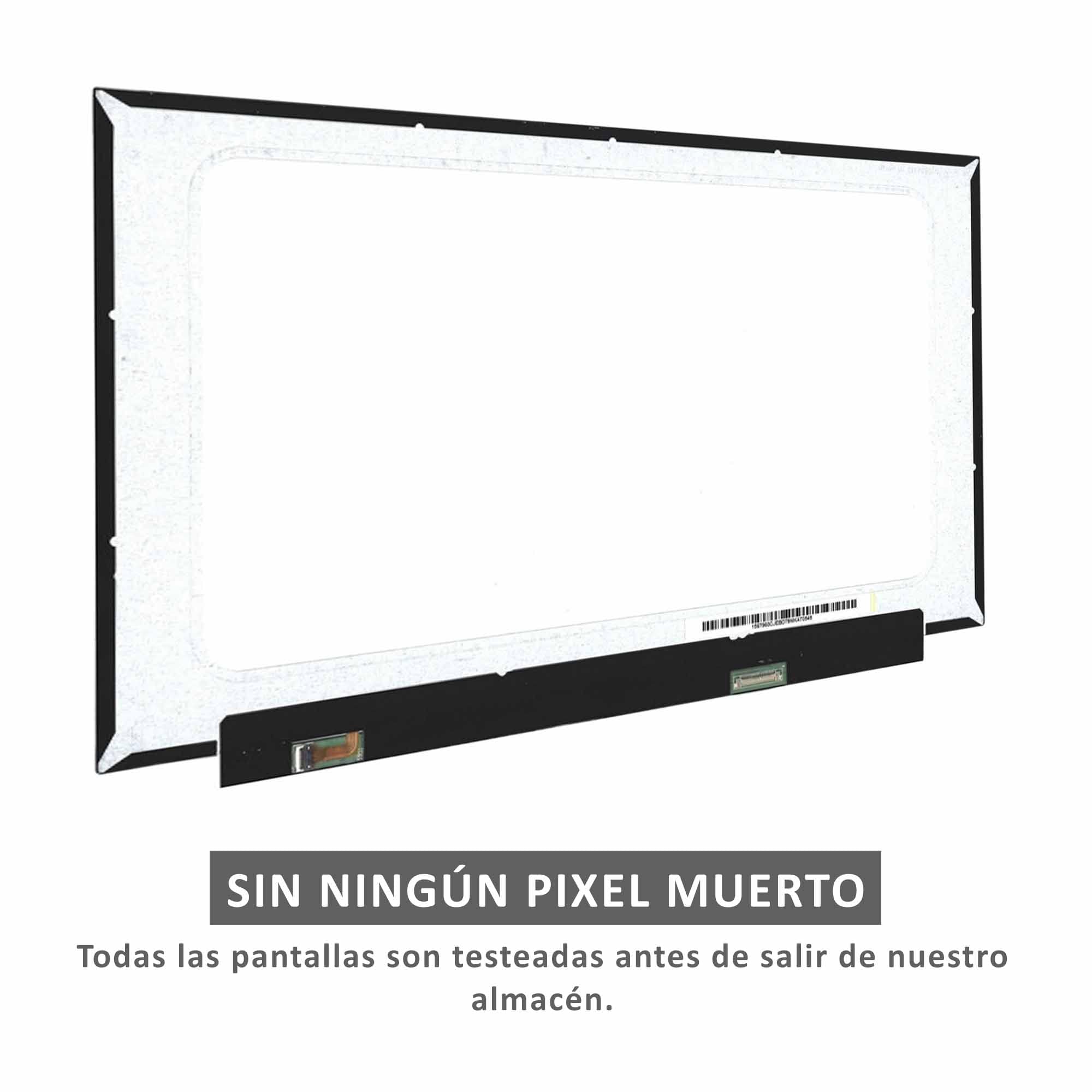 FULLCOM Écran LCD de rechange 15,6 B156XTN08.1 HD 1366 x 768 (sans