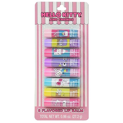 Miniatura 1 de Taste Beauty Hello Kitty and Friends - Bálsamo labial saborizado (8 unidades)