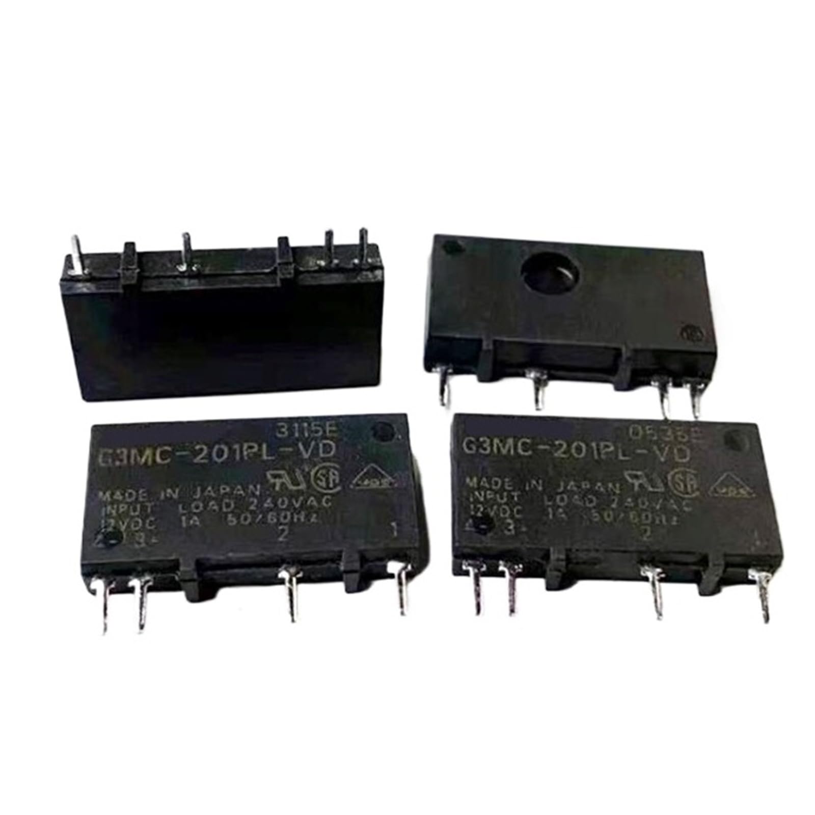Relais 12V G3MC-201PL-VD pour réparation de carte de contrôle et domotique