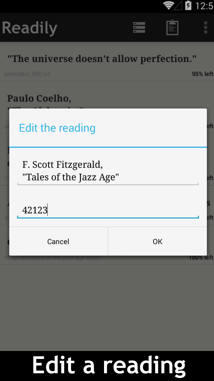 Readily free speed reader App on Amazon Appstore