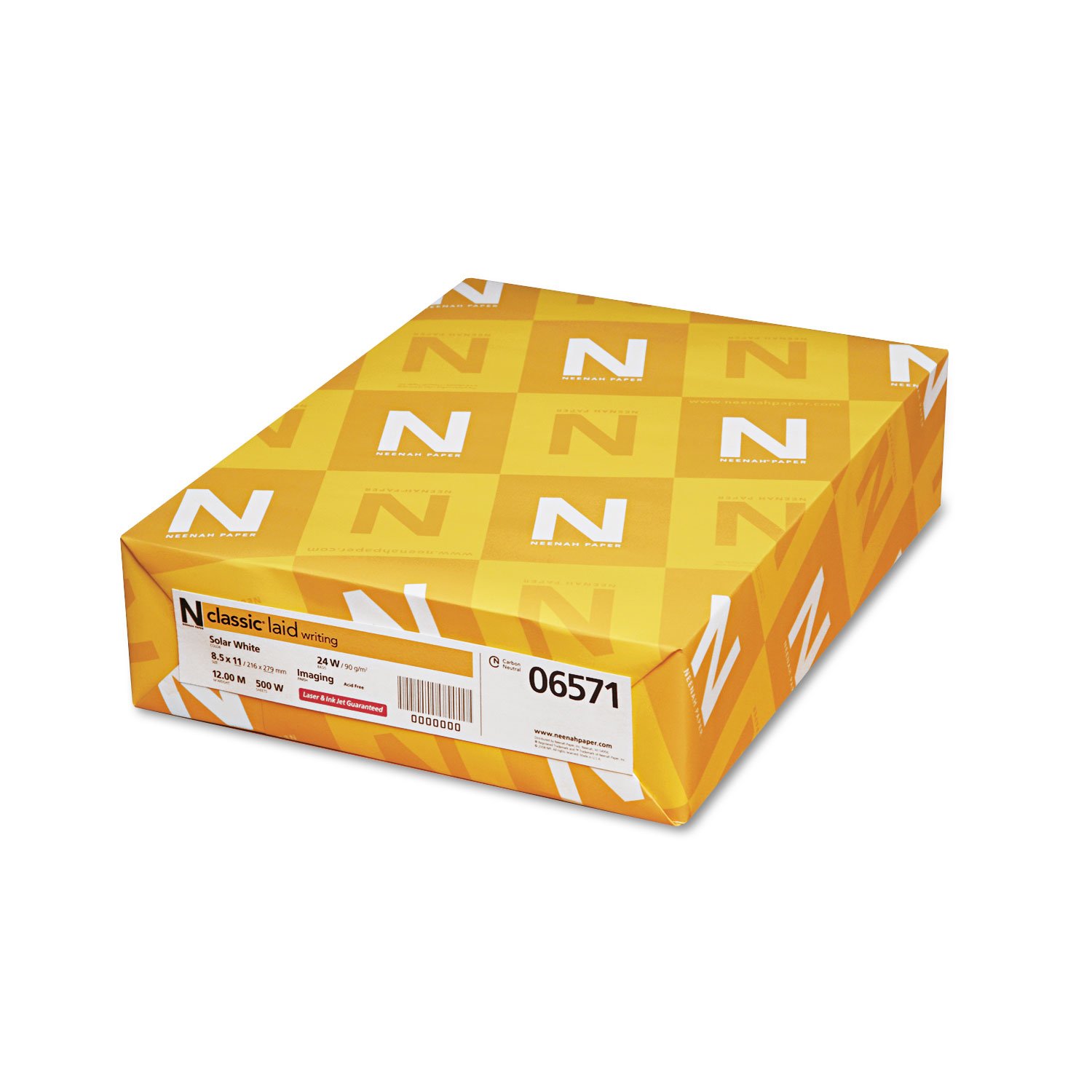 Amazon.com : Neenah Paper 06571 CLASSIC Laid Writing Paper