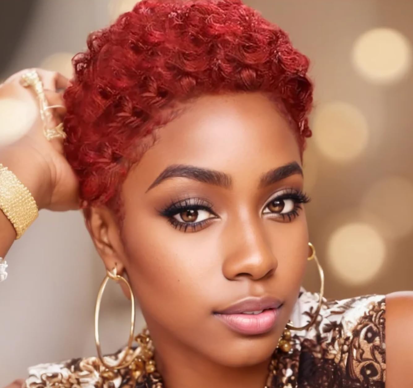 Red Hair Afro Kinky Curly Wig Synthetci Short Pixie Wigs for Black Women African American Women Wigs Afro Curly Hairstyles Red Hair Short Curly Wig Red Hair Afro Kinky Curly Wig Synthetci Short Pixie Wigs for Black Women African American Women Wigs Afro Curly Hairstyles Red Hair Short Curly Wig