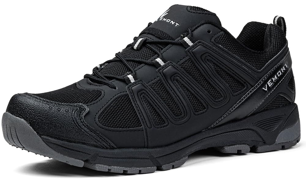 Vemont MTB Schuhe Mountainbike SPD Schuhe Herren Fahrradschuhe Herren-Radsportschuhe Indoor Cycling Schuhe