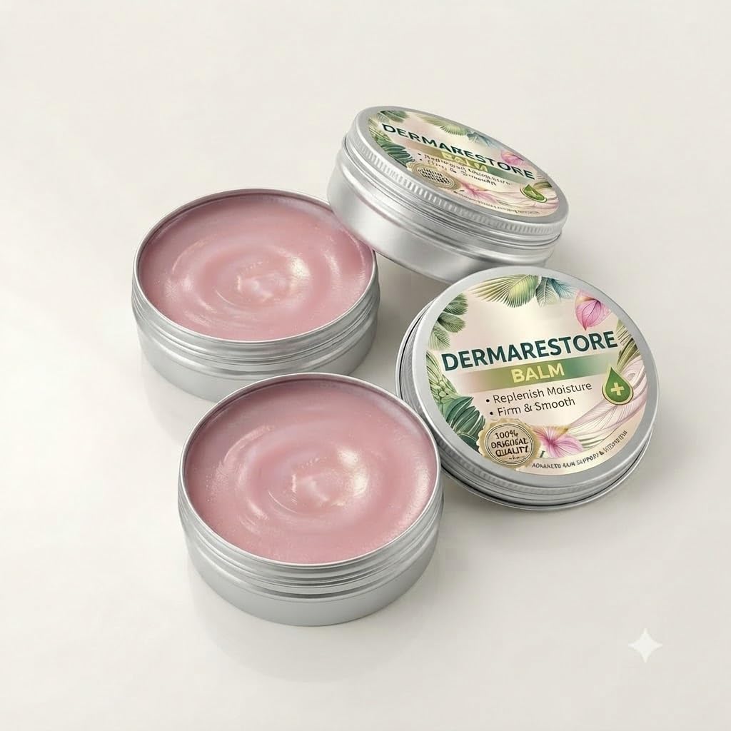 DermaRestore Moisturizing Balm | Deep Hydration Skin for Dry, Rough & Cracked Skin | Nourishing Multi-Purpose Body Balm for Hands, Elbows, Knees & Feet | Firm & Smooth Formula, Pack Of_3-image-25