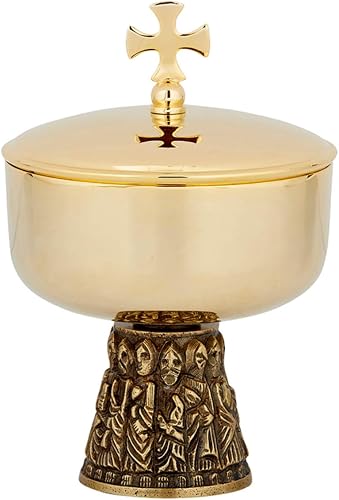 Last Supper Ciborium with Cover