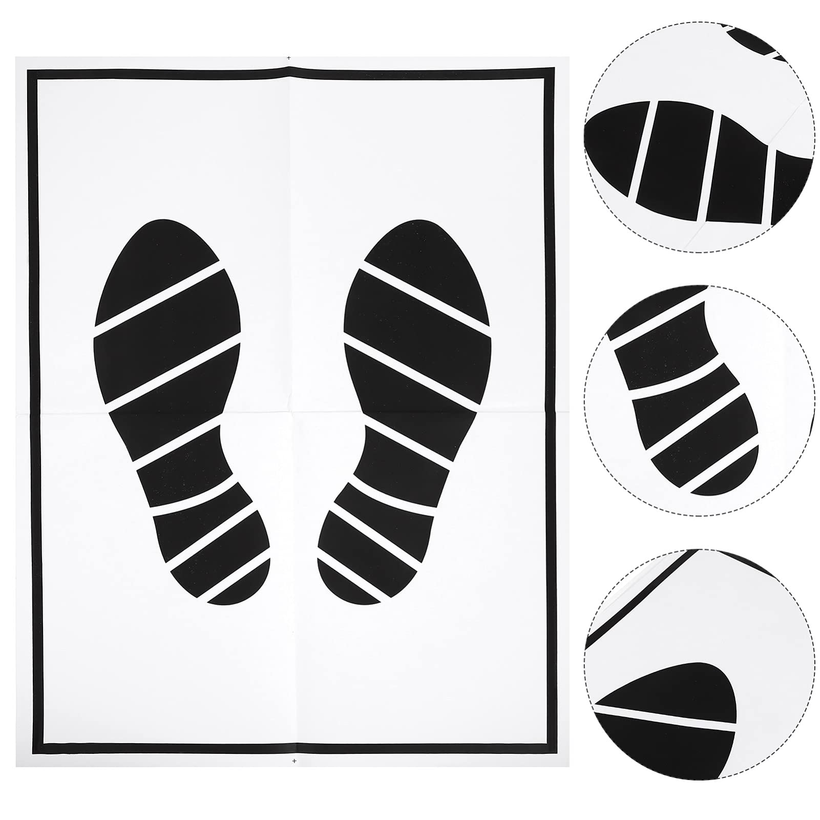 Garneck Auto Papier Boden Matte 50Pcs Auto Boden Ma Produktbild-Vorschau 2